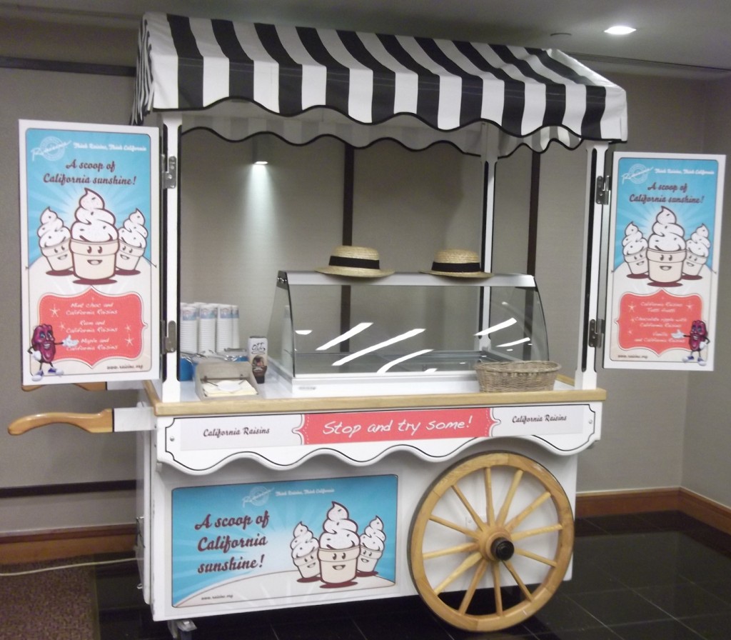 Ice Cream Cart Hire - Mobile Food and Drink Carts, Tricycles & Kiosk