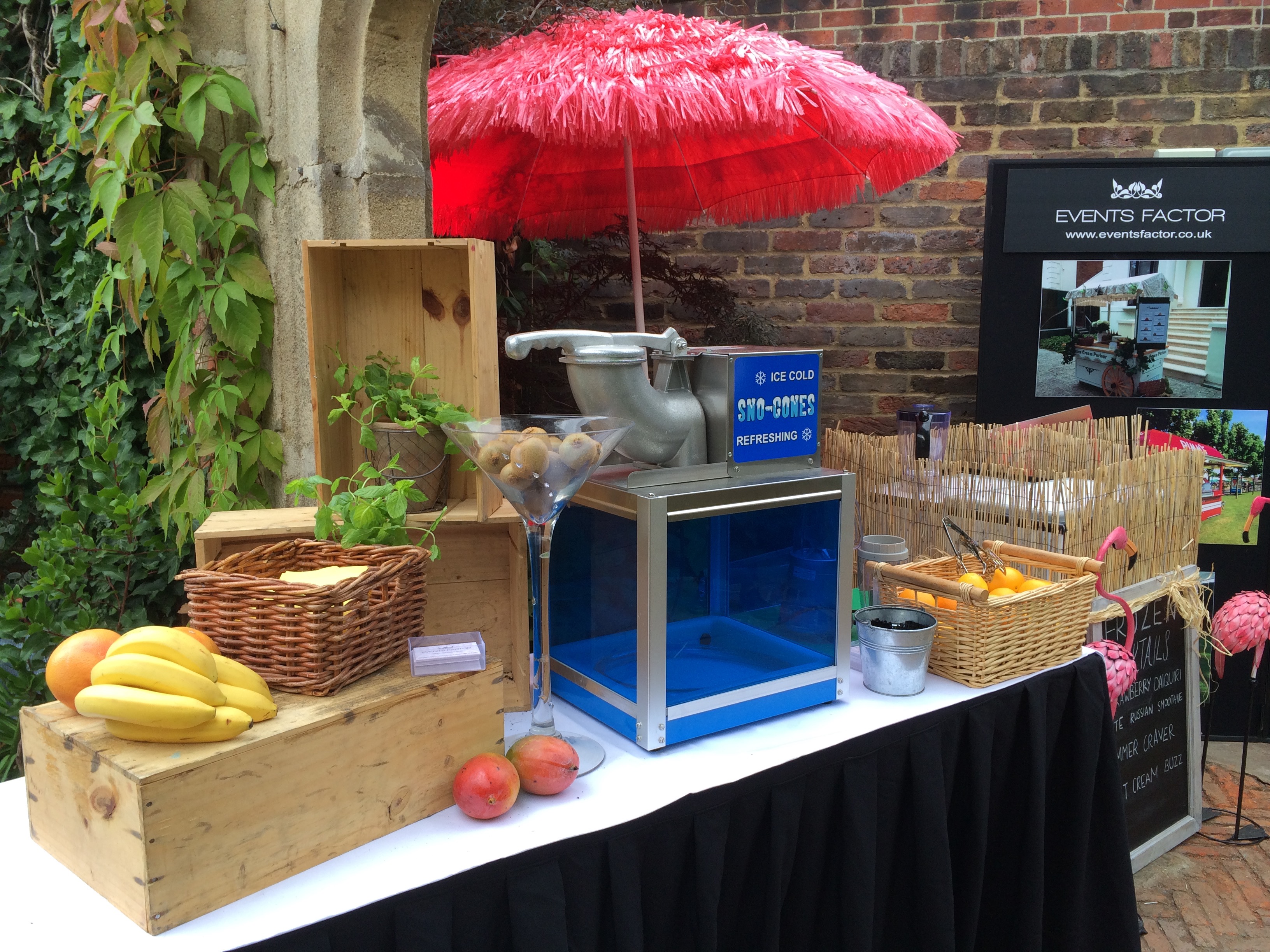 Snow Cones Catering Mobile Food and Drink Carts, Tricycles & Kiosk