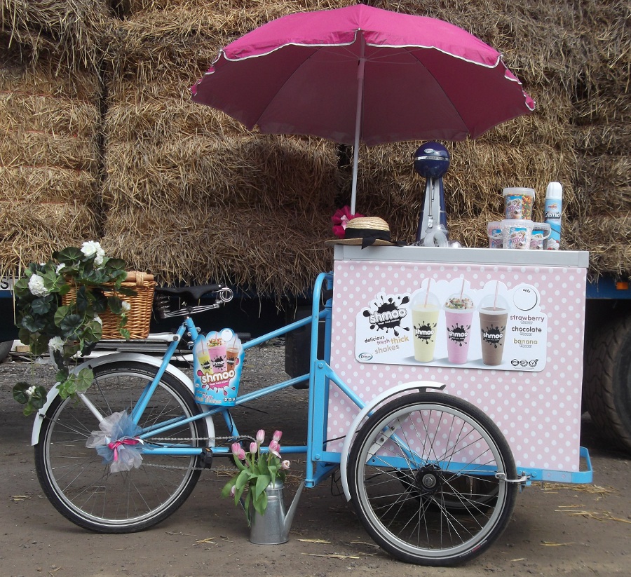 Milkshake Tricycle Mobile Food and Drink Carts, Tricycles & Kiosk